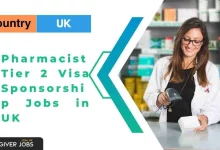 Photo of Pharmacist Tier 2 Visa Sponsorship Jobs in UK 2025