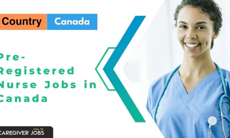 Pre-Registered Nurse Jobs in Canada