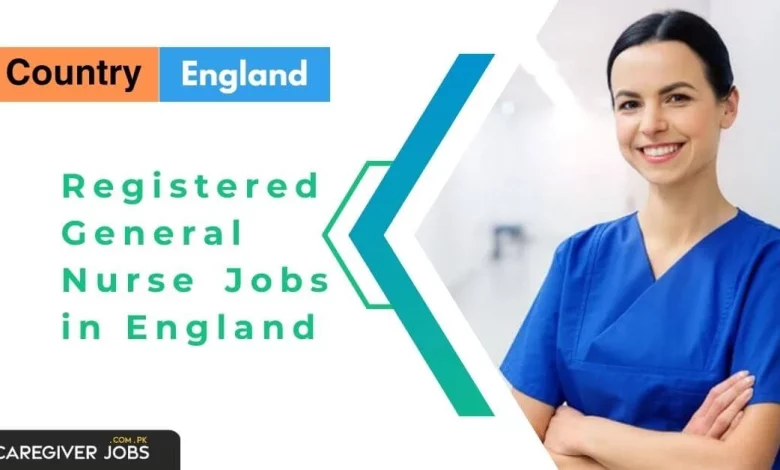 Registered General Nurse Jobs in England