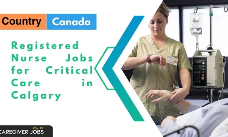 Photo of Registered Nurse Jobs for Critical Care in Calgary 2024