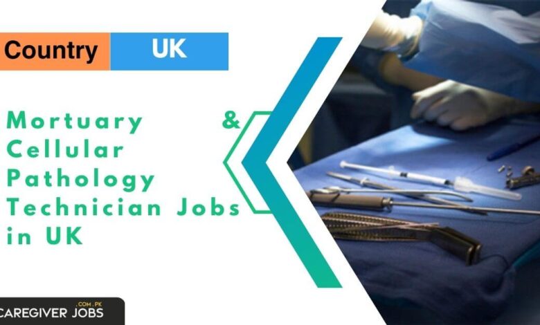 Photo of Mortuary & Cellular Pathology Technician Jobs in UK 2024