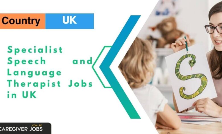 Photo of Specialist Speech and Language Therapist Jobs in UK 2024